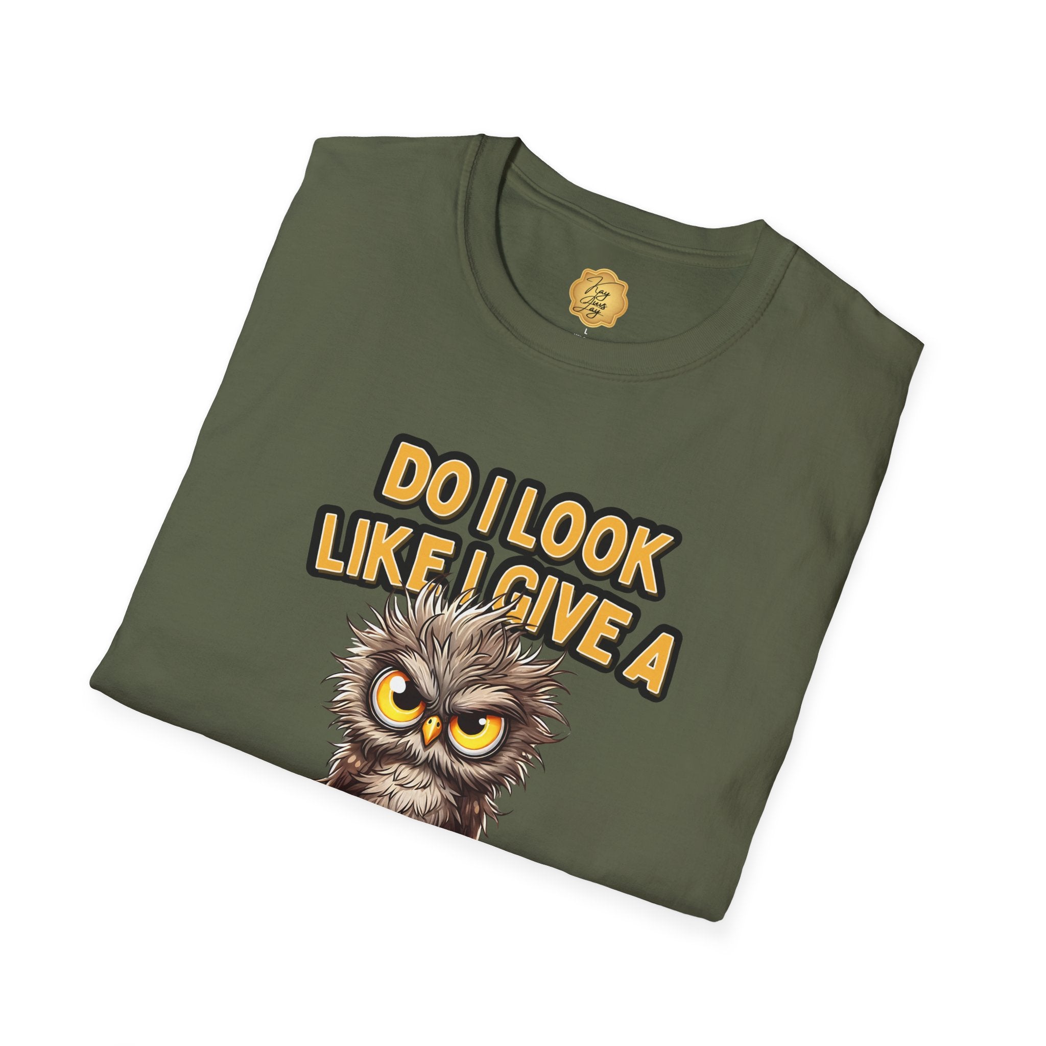 Do I Look Like I Give a Hoot T-Shirt — Funny Owl Graphic Tee