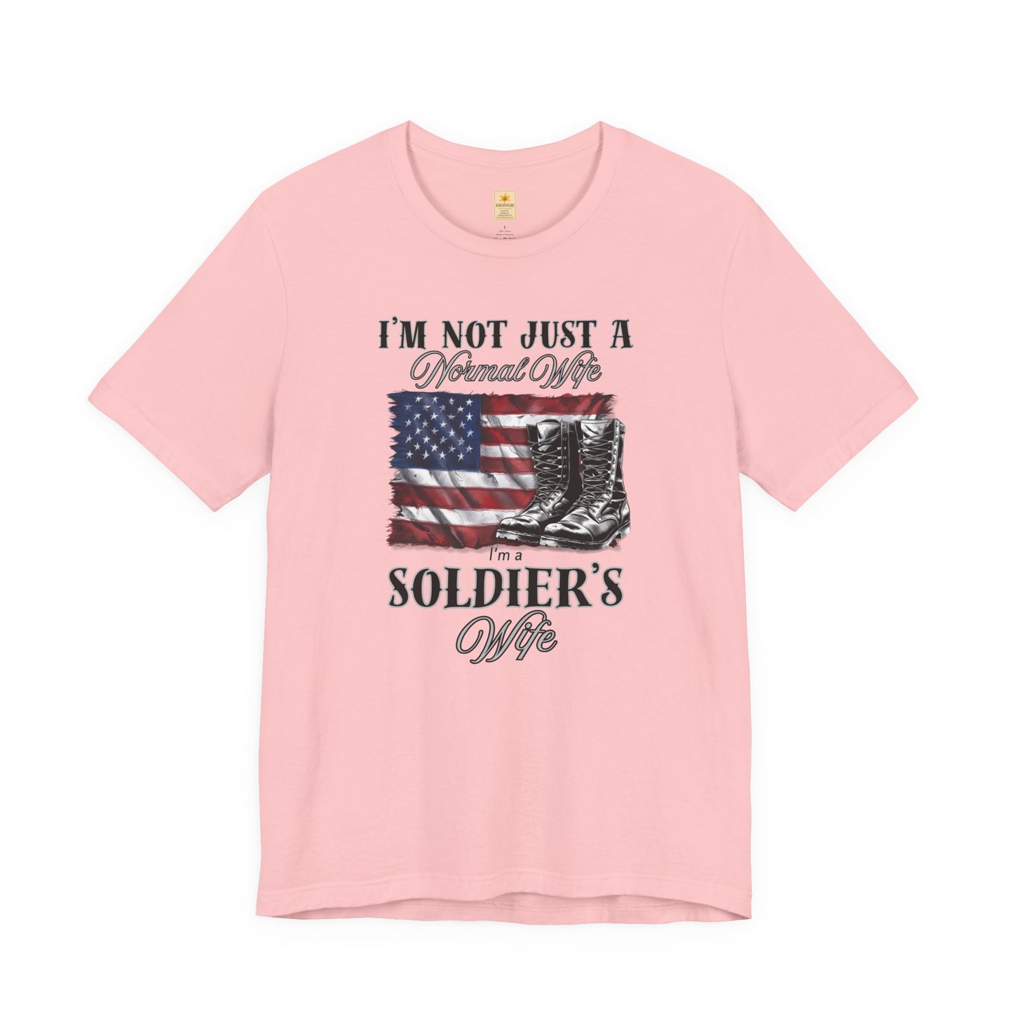 Patriotic Soldier's Wife Tee - Short Sleeve T-Shirt