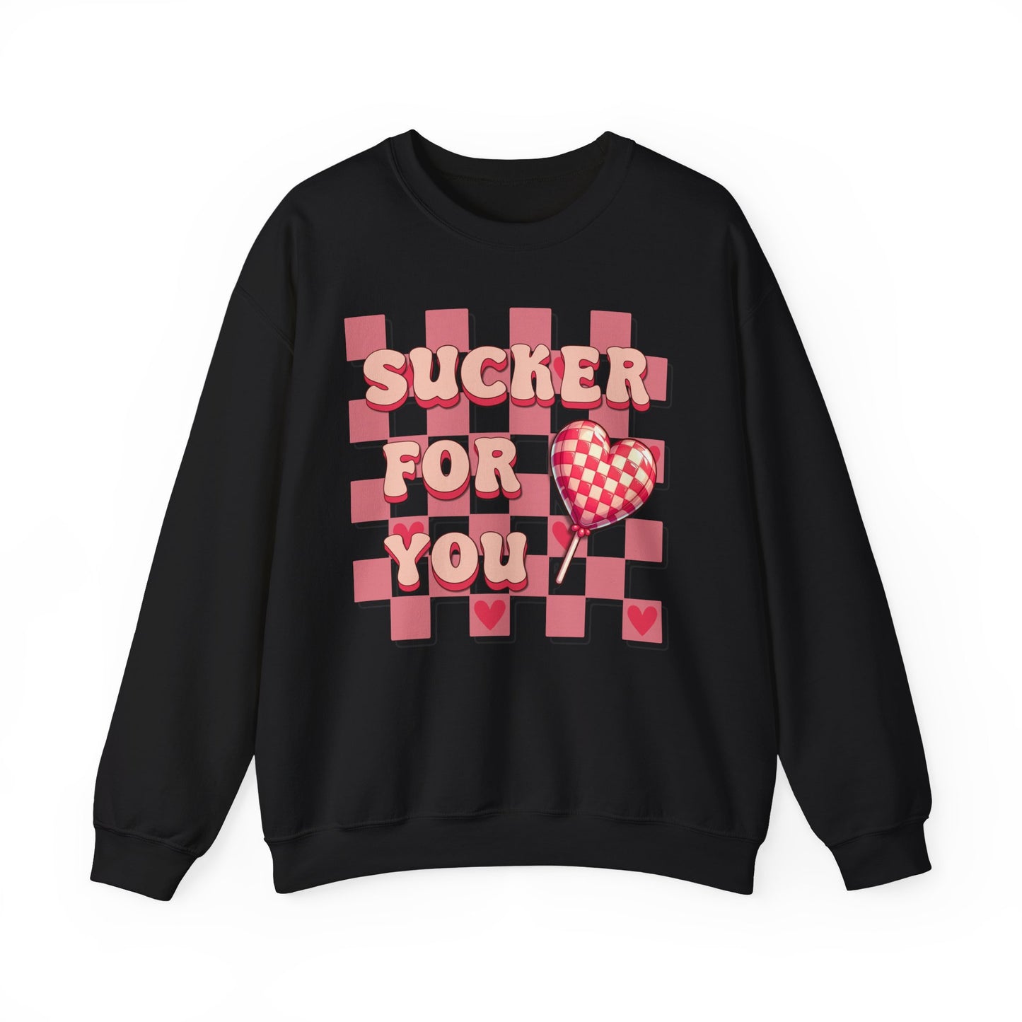 Checkered 'Sucker for you' Sweatshirt