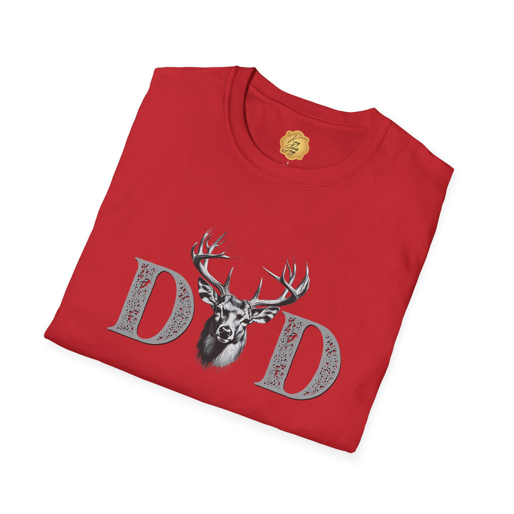 Dad Deer T-Shirt — Rustic Hunting Dad Tee, Father’s Day Gift