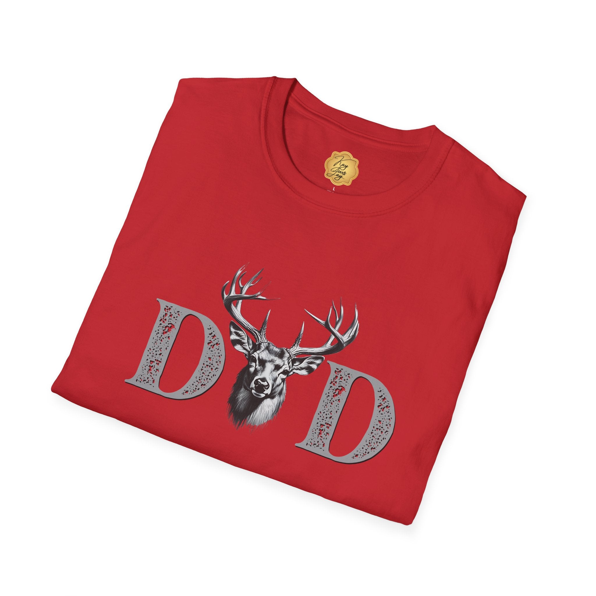 Dad Deer T-Shirt — Rustic Hunting Dad Tee, Father’s Day Gift