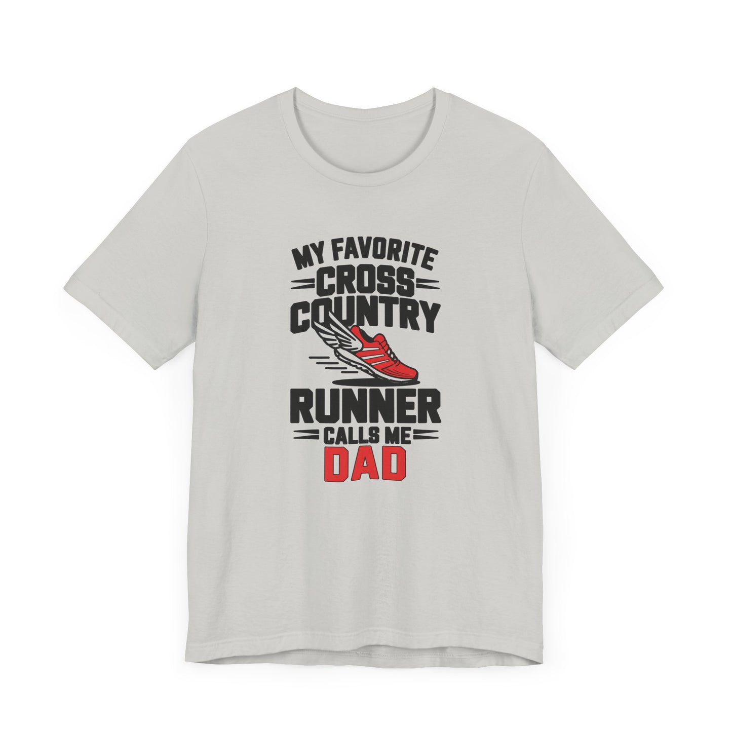 Track and Field Dad Unisex Tee - Sports Dad Shirt, Athletic Father T-Shirt, Running Dad Gift, Cross Country Daddy Top, Fitness Dad Apparel
