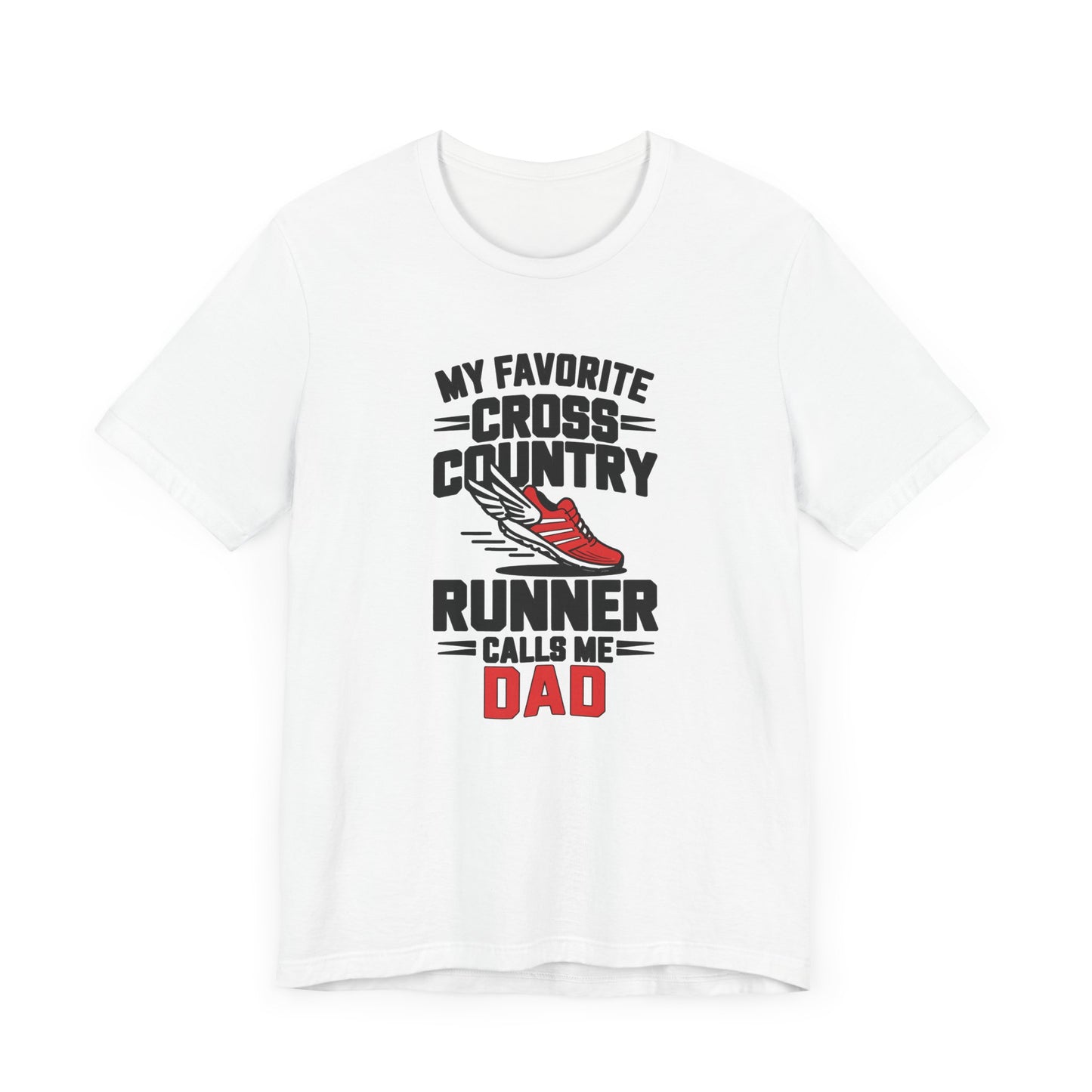 Track and Field Dad Unisex Tee - Sports Dad Shirt, Athletic Father T-Shirt, Running Dad Gift, Cross Country Daddy Top, Fitness Dad Apparel