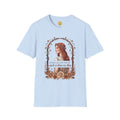 Vintage Floral Portrait T-Shirt — "Such a Time as This" Inspirational Tee