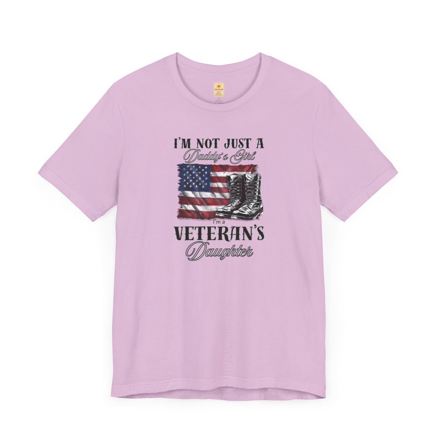 Veteran's Daughter T-Shirt | Patriotic Unisex Tee for Military Families