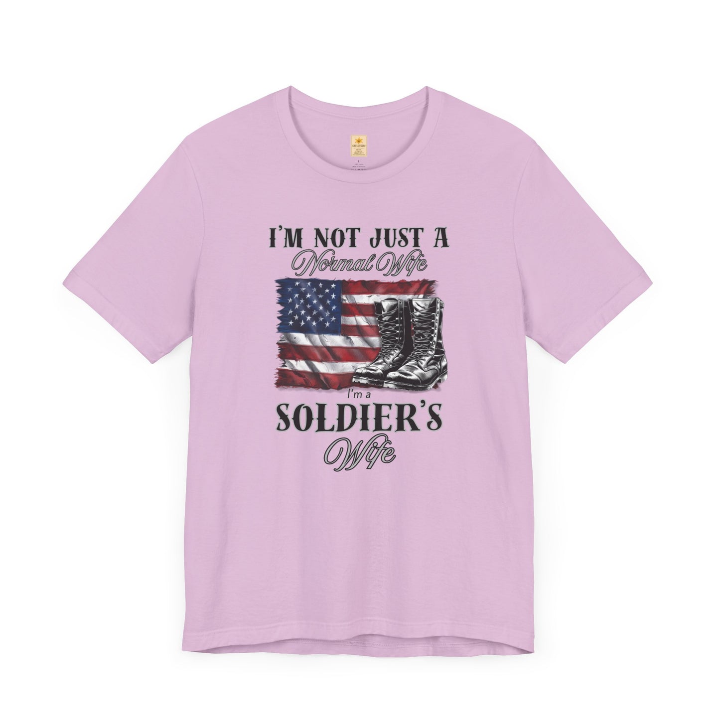 Patriotic Soldier's Wife Tee - Short Sleeve T-Shirt