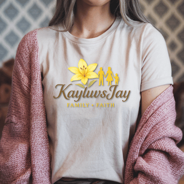 KayluvsJay Tee – Family. Faith. Everyday Strength.