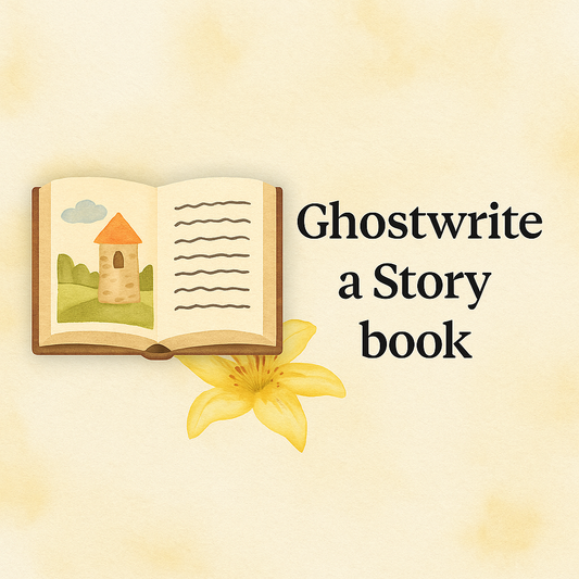 Ghostwrite a KDP-Ready Children’s Storybook (32–34 Pages)