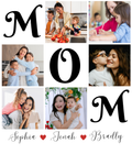 Personalized MOM Photo Collage (Digital Download)