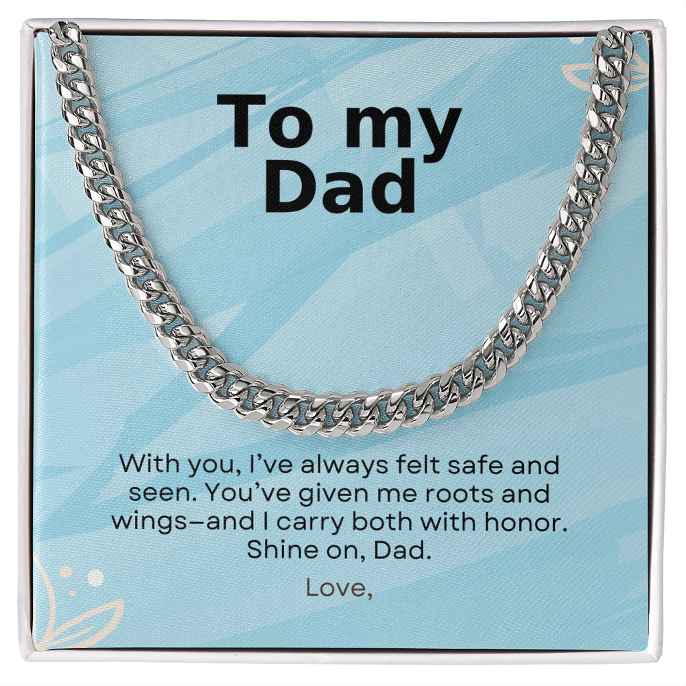 With You I Have Always Felt Safe